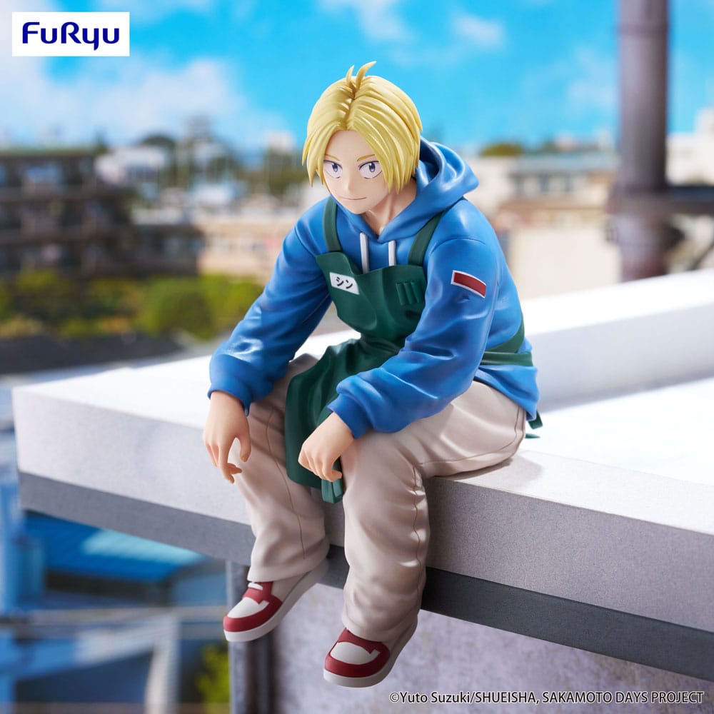 Sakamoto Days Shin Asakura Anime Noodle Stopper PVC Statue 15cm