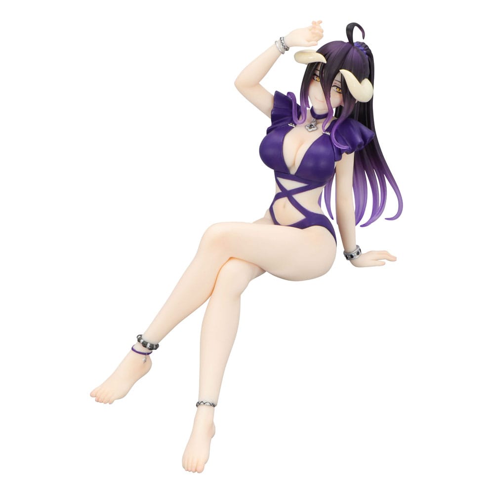 Overlord Albedo Swimsuit Dark Purple Ver Noodle Stopper PVC Statue 16cm