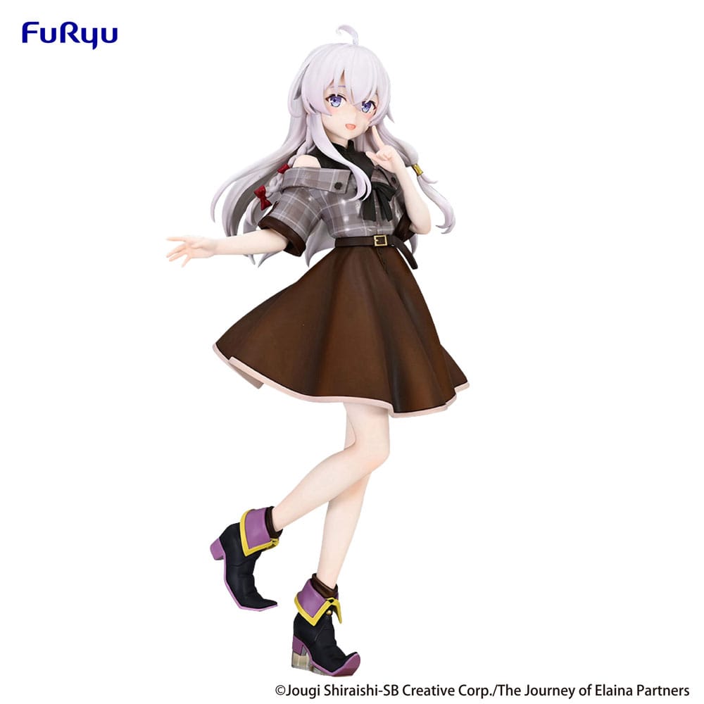Wandering Witch Elaina Brown Outfit Ver Wandering Witch Trio Try iT PVC Statue 22 cm