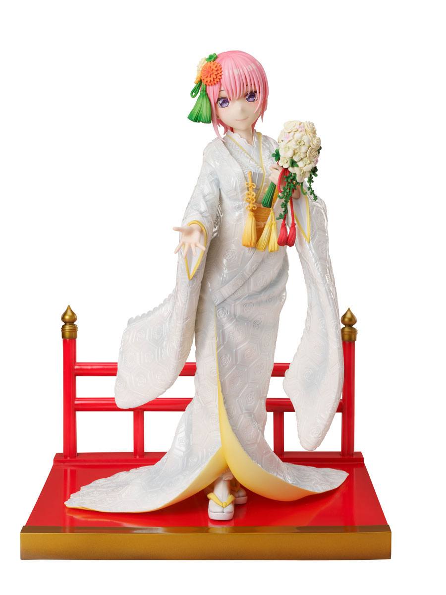 The Quintessential Quintuplets Ichika Nakano Shiromuku Ver 2 PVC Statue 1 7 Scale 22 cm