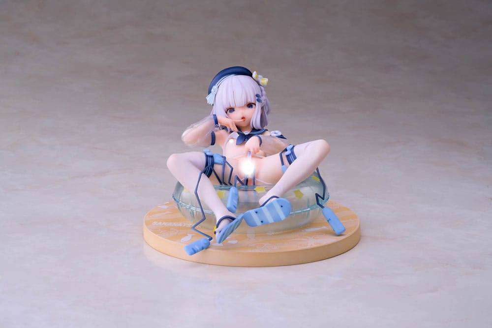Rina Tsukasa Fish Fishing Original Character PVC Statue 1 6 Scale 9 cm