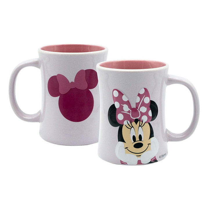 Disney Minnie Mouse 3D Relief Mug Stoneware 360 ml