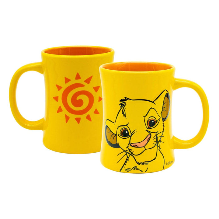 Disney Simba The Lion King 3D Relief Mug Stoneware 360 ml