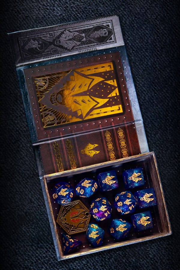 Dragon Age Dice Set Dread Wolf