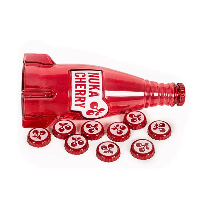 Official Fallout Nuka Cola Cherry Glass Bottle & Cap