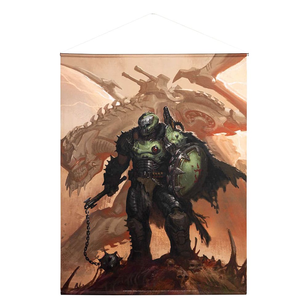 Doom The Dark Ages Concept Art Poster Canvas