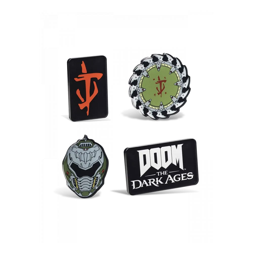 Doom The Dark Ages Icons Magnet Set