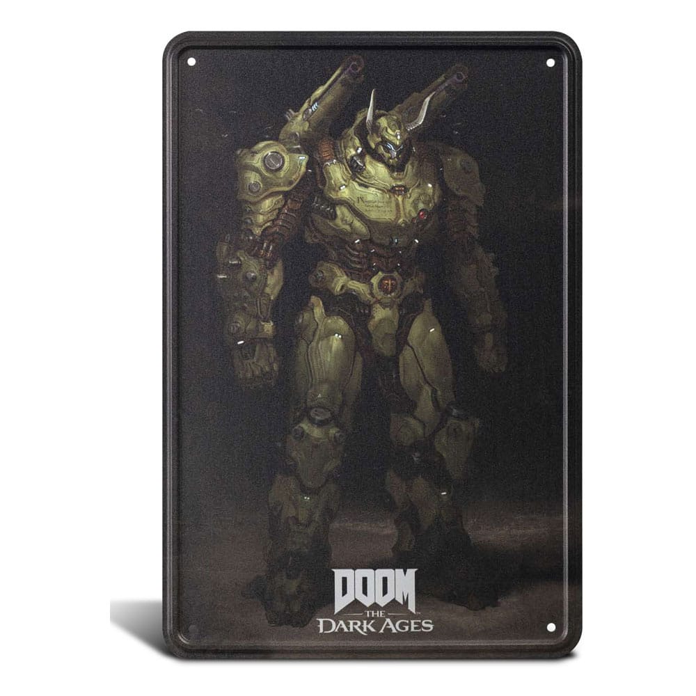 Doom The Dark Ages Atlan Metal Sign 20 x 30 cm