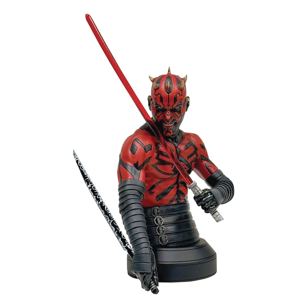 Star Wars The Clone Wars Darth Maul Bust 1/6 Shirtless 15 cm