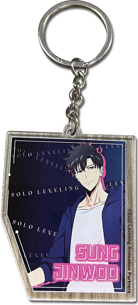 Solo Leveling Sung Jinwoo Character Acrylic Keychain