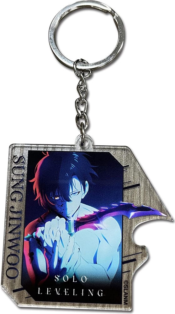 Solo Leveling Sung Jinwoo Teaser Art Acrylic Keychain