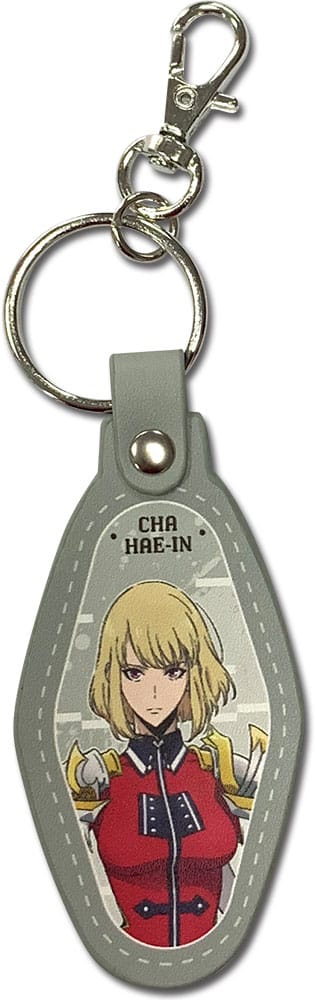 Solo Leveling Cha Hae In Leather Keyring