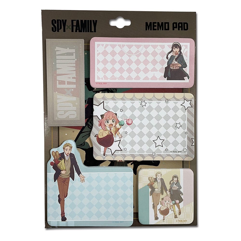 Spy x Family Forger Family Memo Pad Set