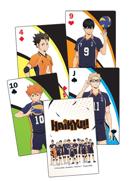 Haikyu Group Season 4 Playing Cards