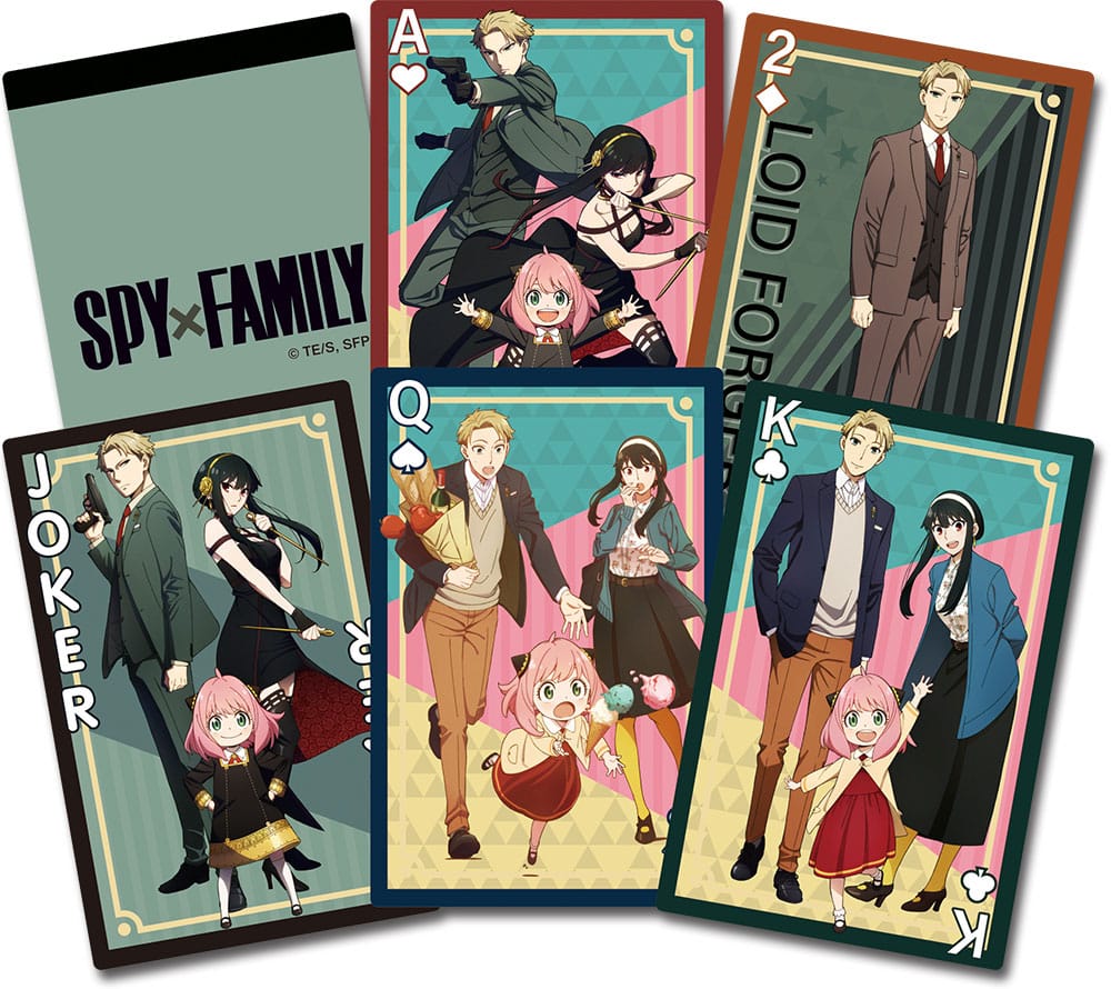 Spy x Family Forger Family Playing Cards