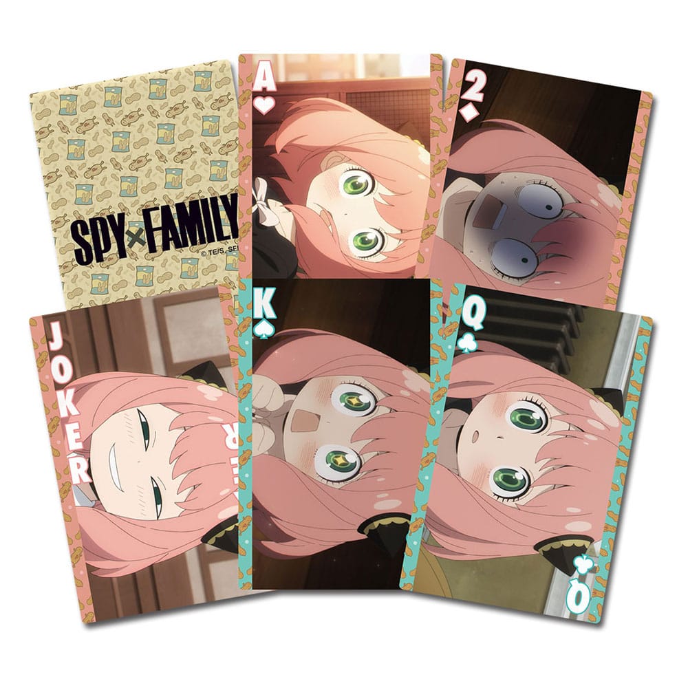 Spy x Family Anya Facial Expressions Playing Cards