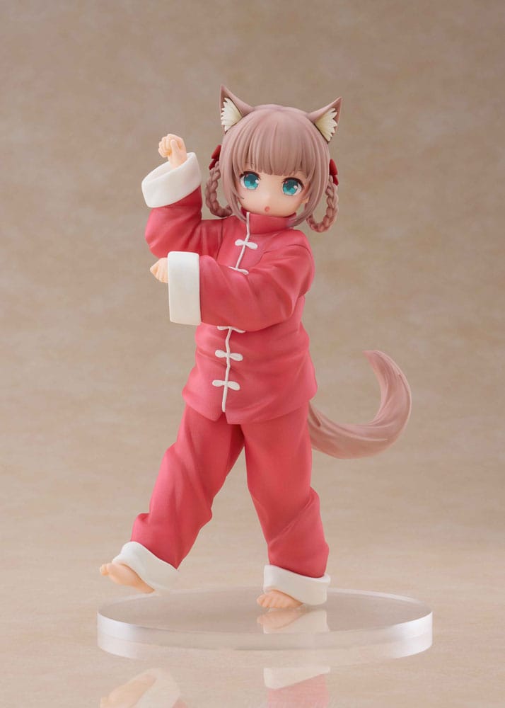 My Cat Is a Kawaii Girl Kinako Nyang fu Palette Dress Up Collection Statue 15 cm