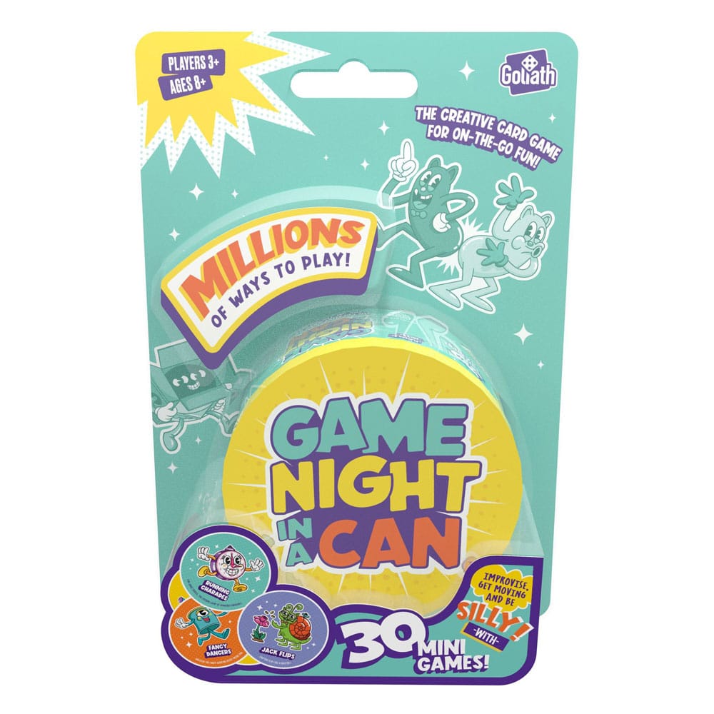 Game Night in a Can Blister Party Card Game German Version