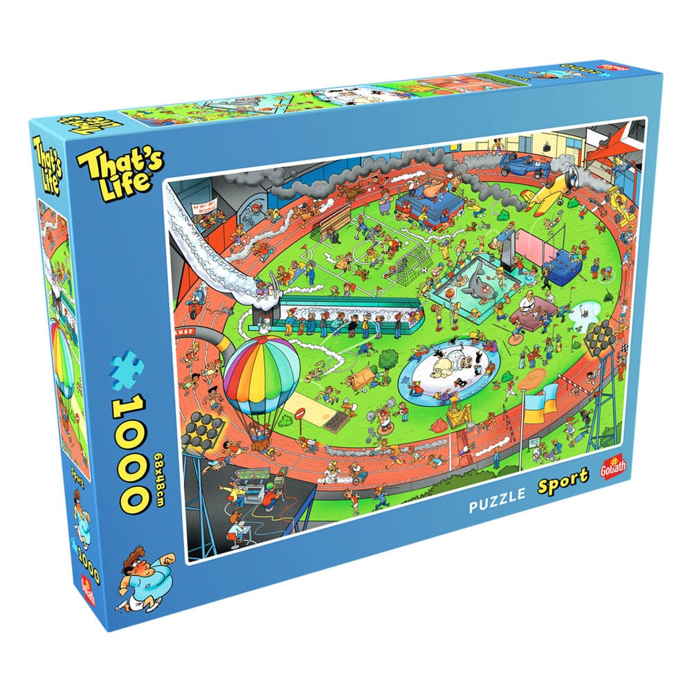 Thats Life Big Box Puzzle TV Sports 1000 Pieces