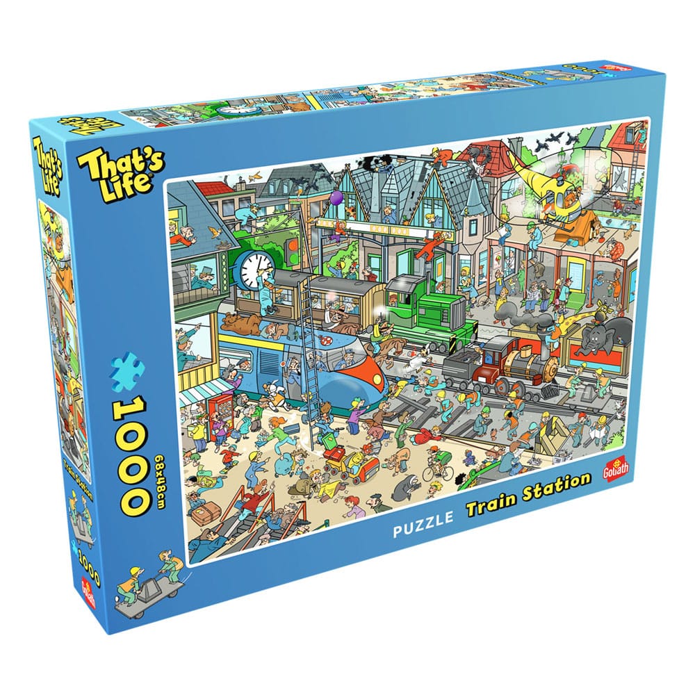 Thats Life Big Box Puzzle Train Station 1000 Pieces
