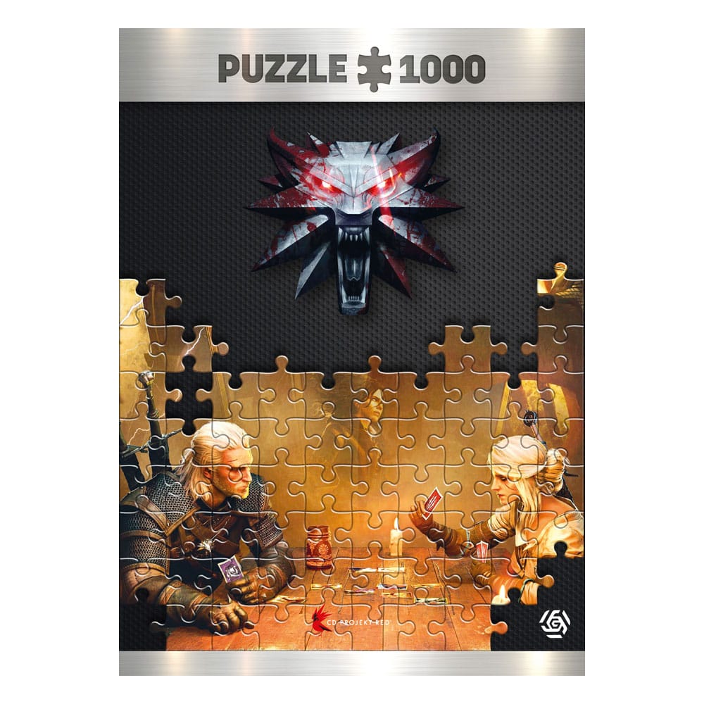 The Witcher Playing Gwent Premium Puzzle 1000 Pieces