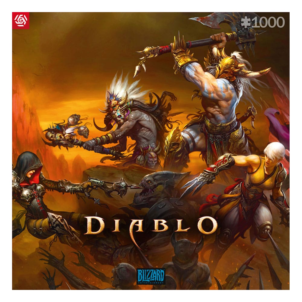 Diablo Heroes Battle Gaming Puzzle 1000 Pieces
