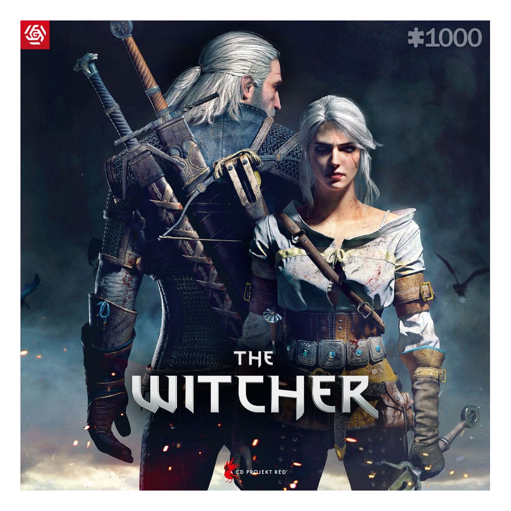 The Witcher Geralt and Ciri Gaming Puzzle 1000 Pieces