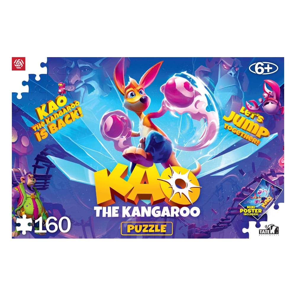 Kao The Kangaroo Kao is Back Kids Puzzle 160 Pieces