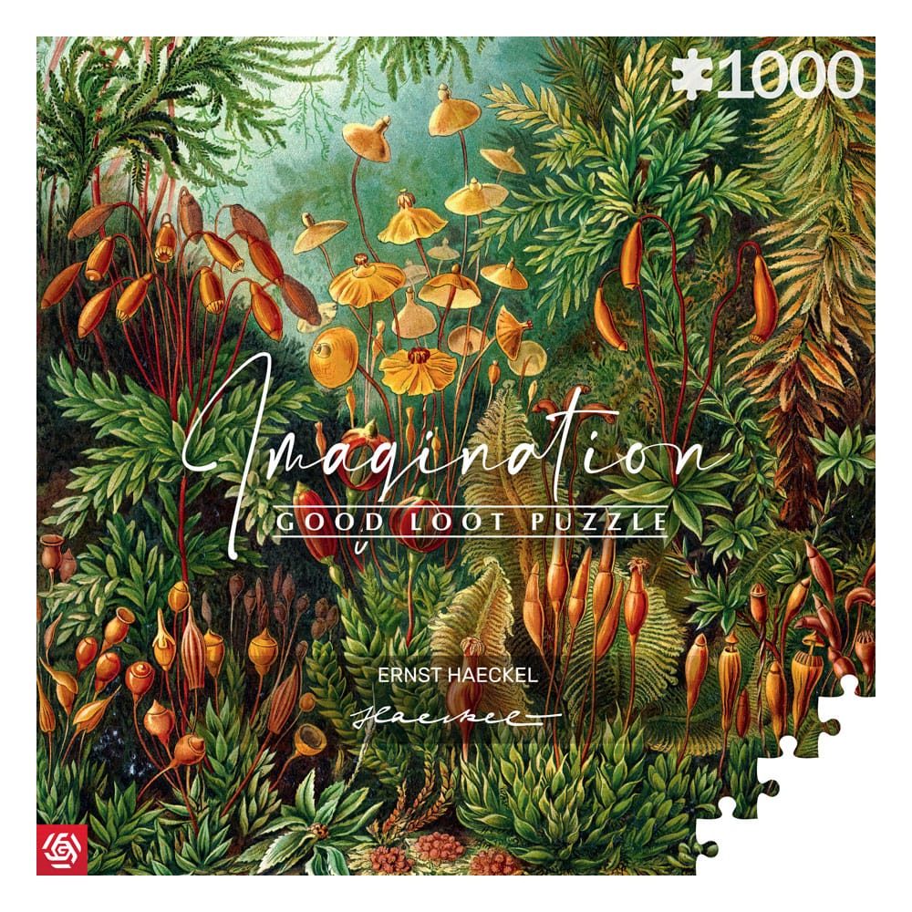 Ernst Haeckel Muscinae Imagination Puzzle 1000 Pieces
