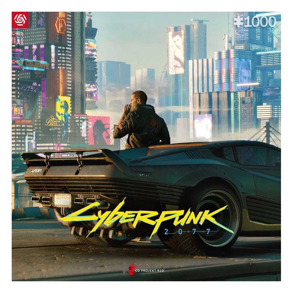 Cyberpunk 2077 Mercenary on the Rise Gaming Puzzle 1000 Pieces