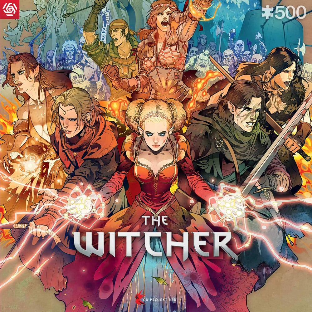 The Witcher Scoiatael Video Game Puzzle 500 Pieces