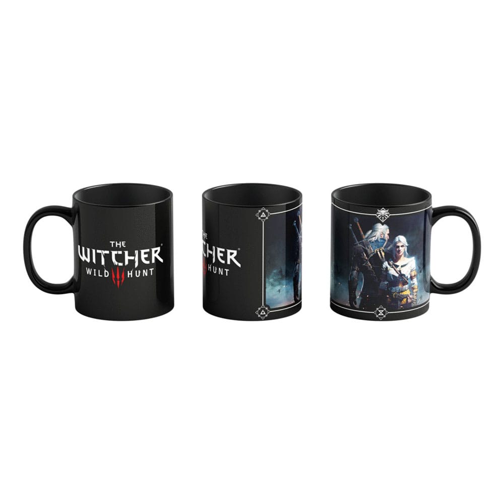 Good Smile Company Geralt & Ciri The Witcher III Wild Hunt Heat Change Mug 480 ml