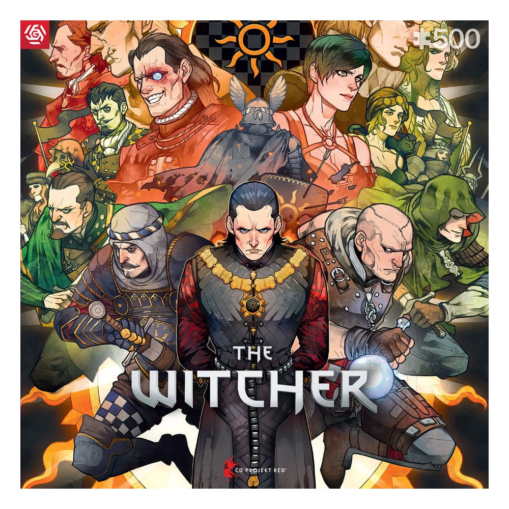 The Witcher Nilfgaard Video Game Puzzle 500 Pieces