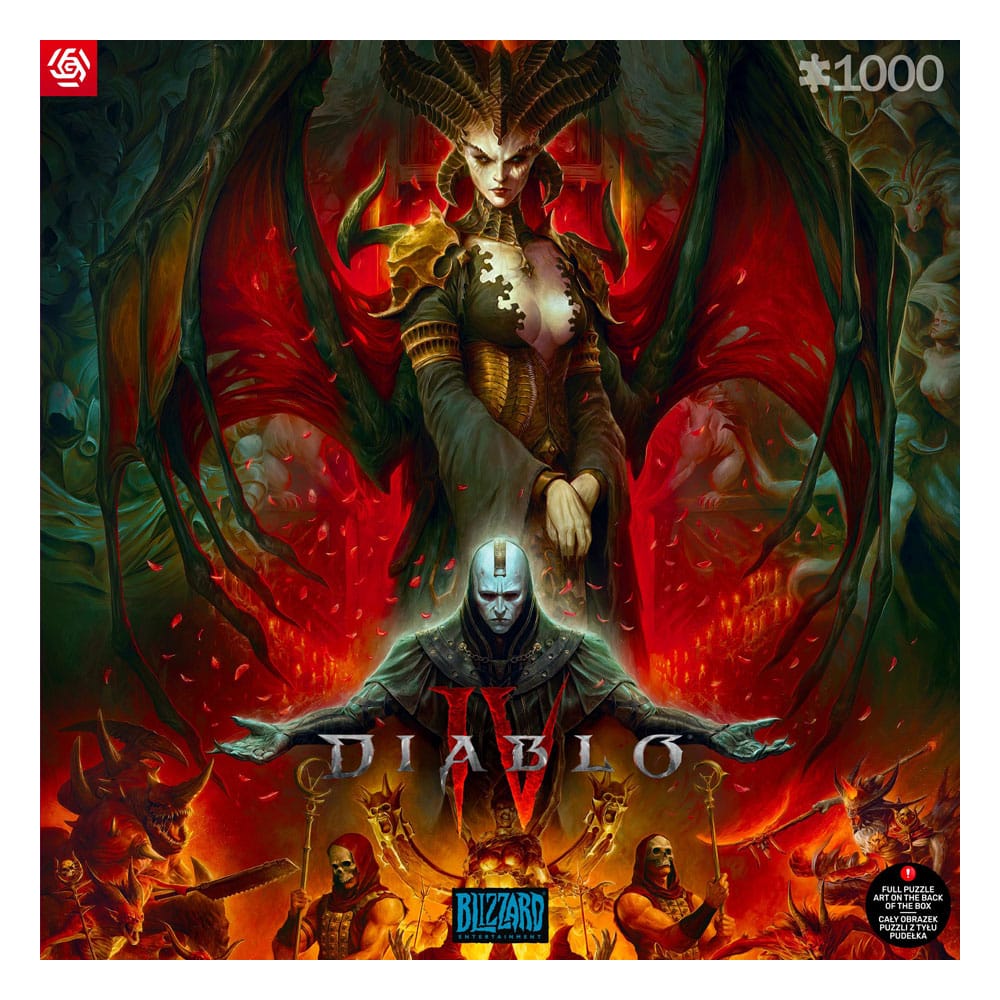 Diablo Lilith IV Video Game Puzzle Composition 1000 Pieces