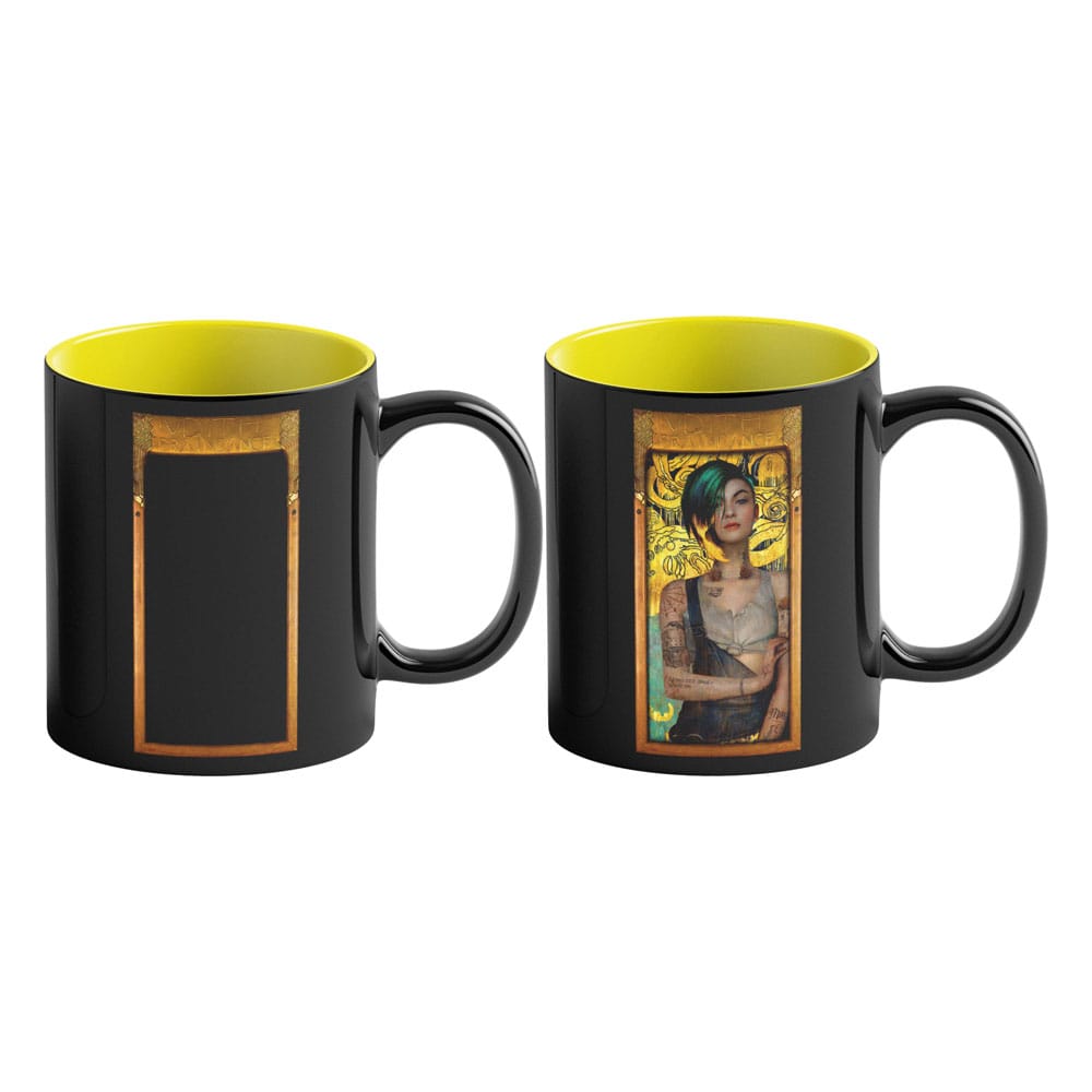 Cyberpunk 2077 Judy Video Game Heat Change Mug Gustav Klimt 450 ml