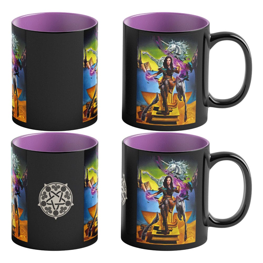 The Witcher Yennefer Wild Hunt Video Game Heat Change Mug Salvador Dali 450 ml