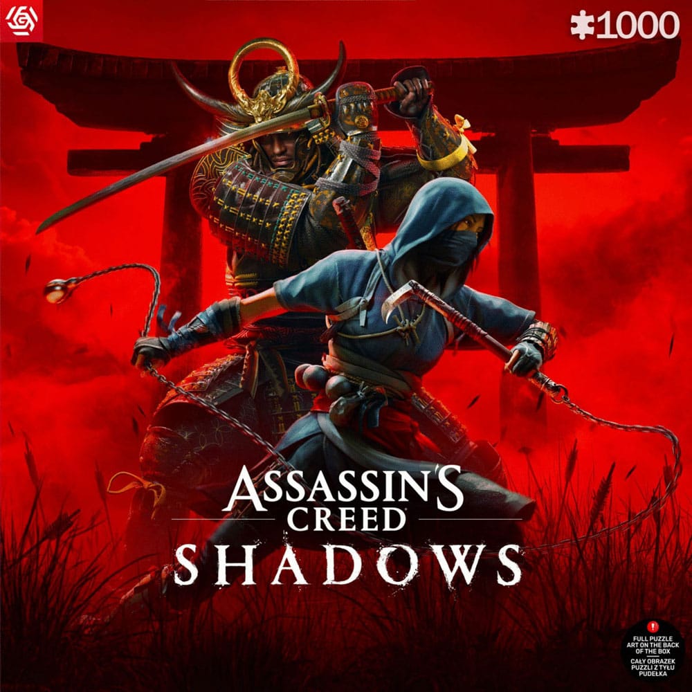Assassin's Creed Naoe Yasuek Shadows Video Game Puzzle 1000 Pieces