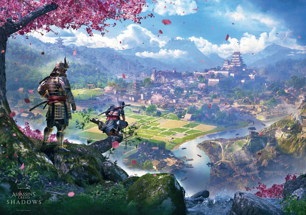 Assassin's Creed Shadows Vista of Japan Puzzle 1000 Pieces