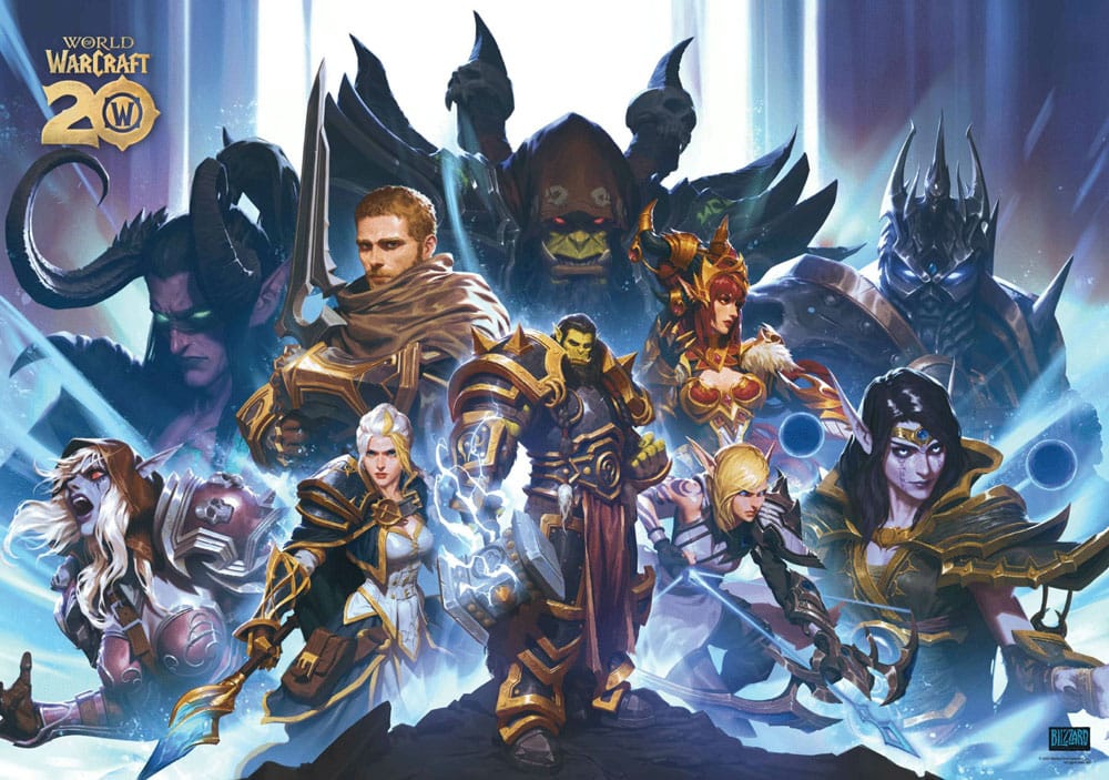 World of Warcraft 20th Anniversary Puzzle 1000 Pieces