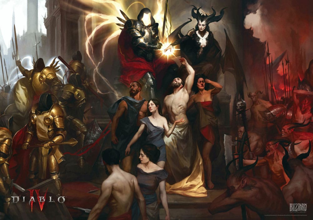 Diablo IV Birth of Nephalem Puzzle 1000 Pieces