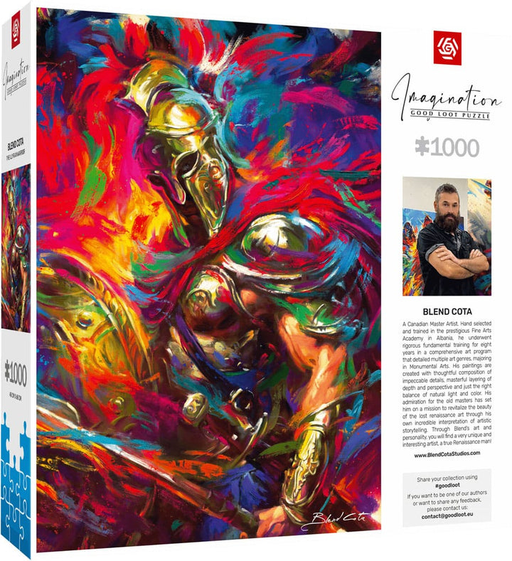 Blend Cota The Illyrian Warrior Puzzle 1000 Pieces