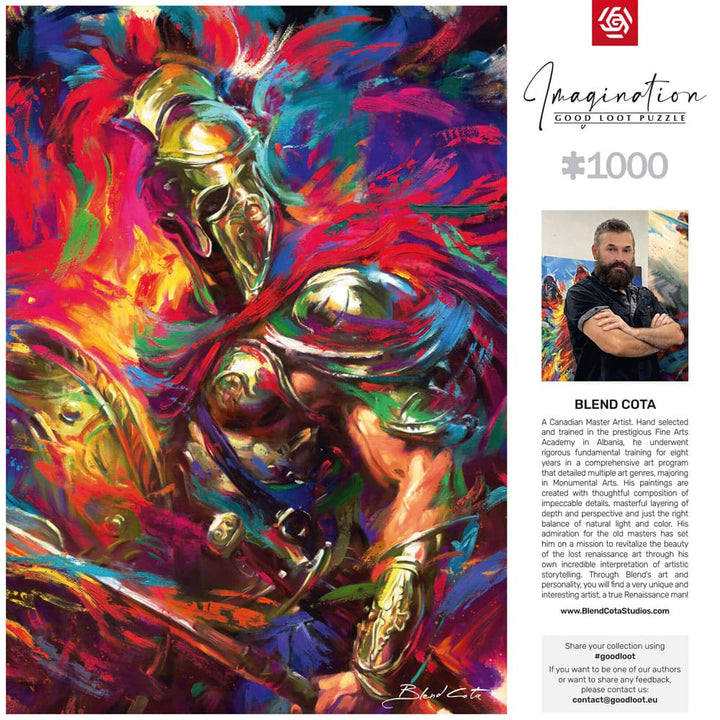 Blend Cota The Illyrian Warrior Puzzle 1000 Pieces
