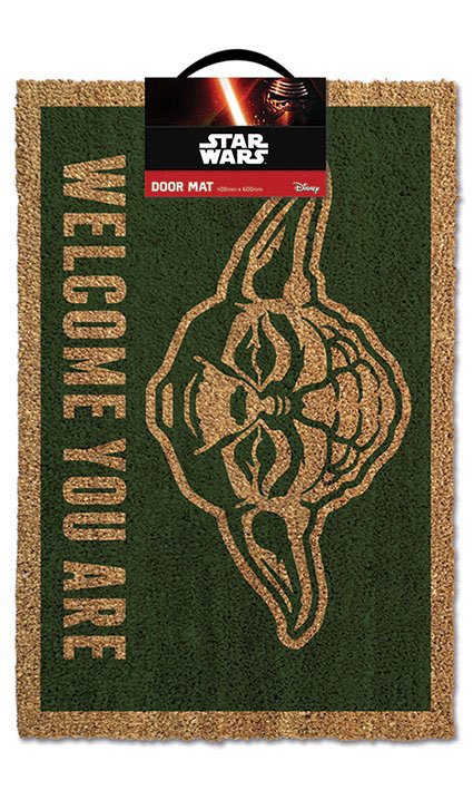 Star Wars Yoda You Are Welcome Doormat