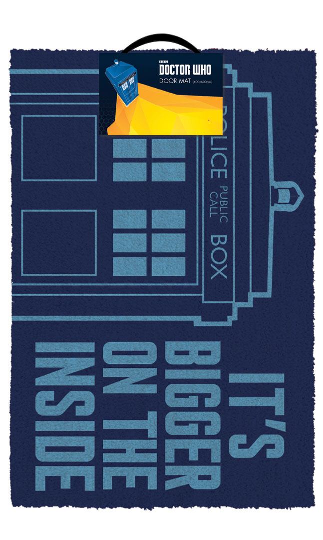 Doctor Who Tardis Themed Doormat