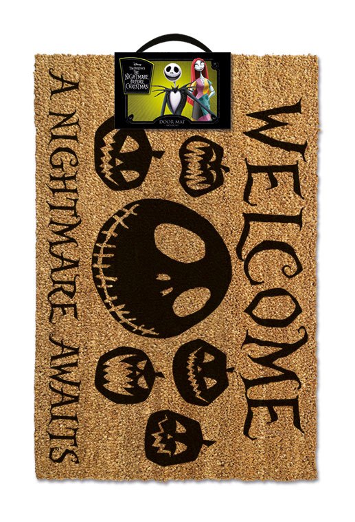 A Nightmare Awaits Doormat Nightmare Before Christmas