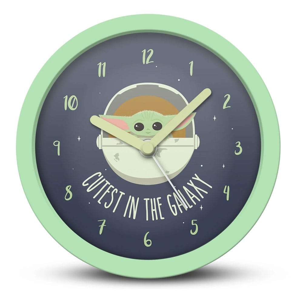 The Mandalorian Cutest In The Galaxy Desk Clock Star Wars