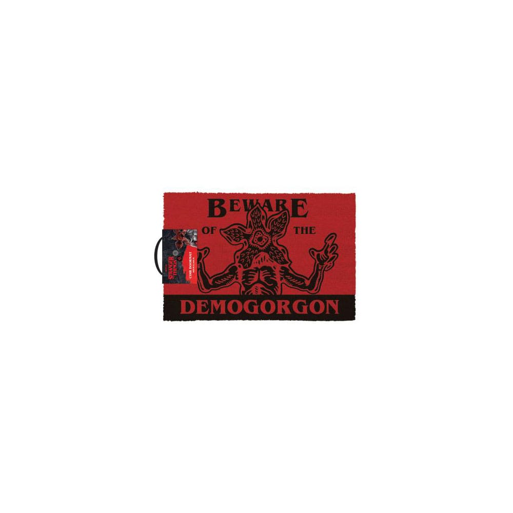 Stranger Things Demogorgon Beware Doormat 40 x 60 cm TV Show Merchandise
