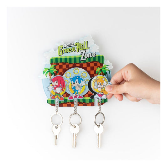 Sonic Key Hanger With Keyring