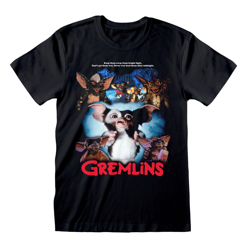Gremlins Retro Poster Style T Shirt