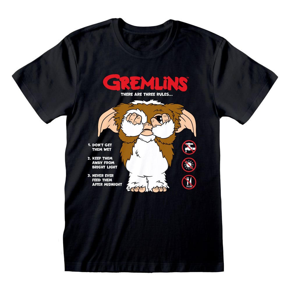 Gremlins The Rules T Shirt Size XL